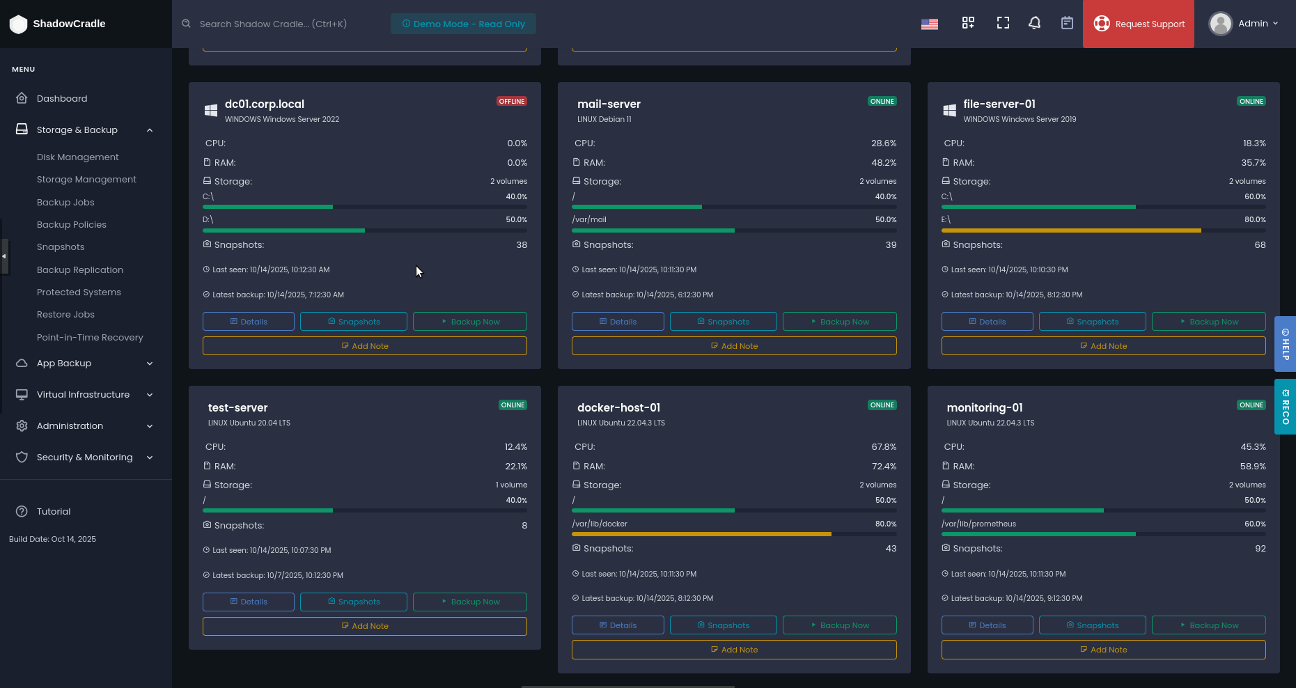 ShadowCradle Dashboard